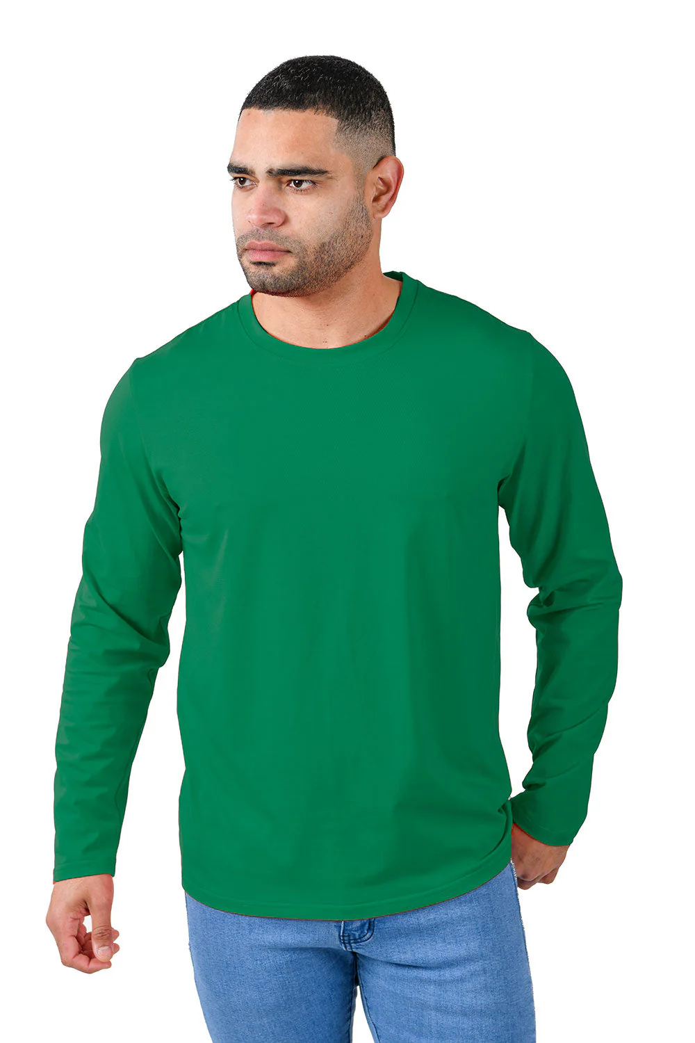 Trendy basics Long Sleeve Crew Neck T-Shirt - Image 9