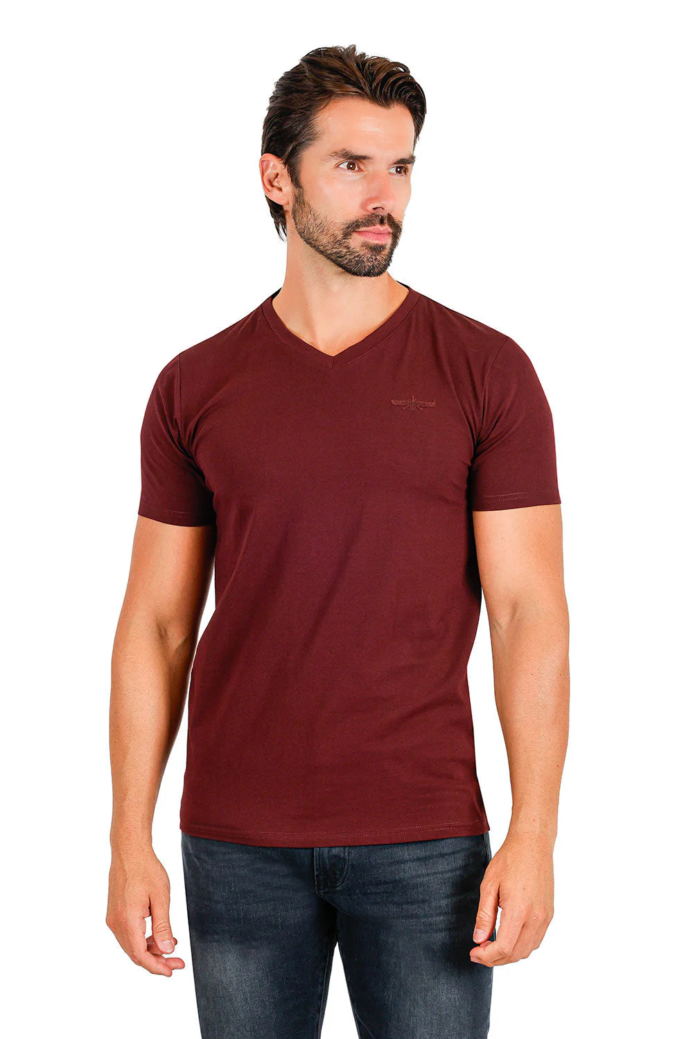 Trendy basics V-Neck T-Shirt - Image 38