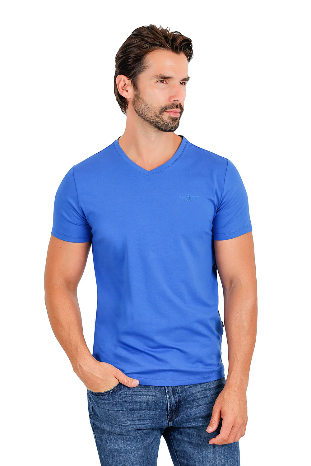 Trendy basics V-Neck T-Shirt - Image 42