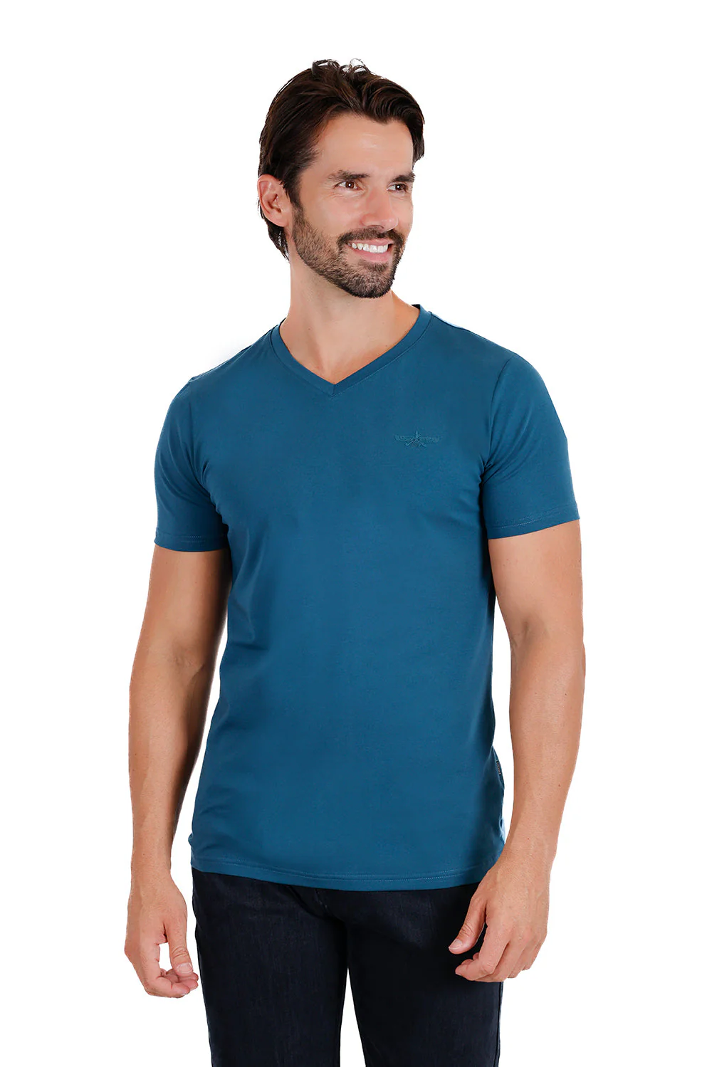 Trendy basics V-Neck T-Shirt - Image 49