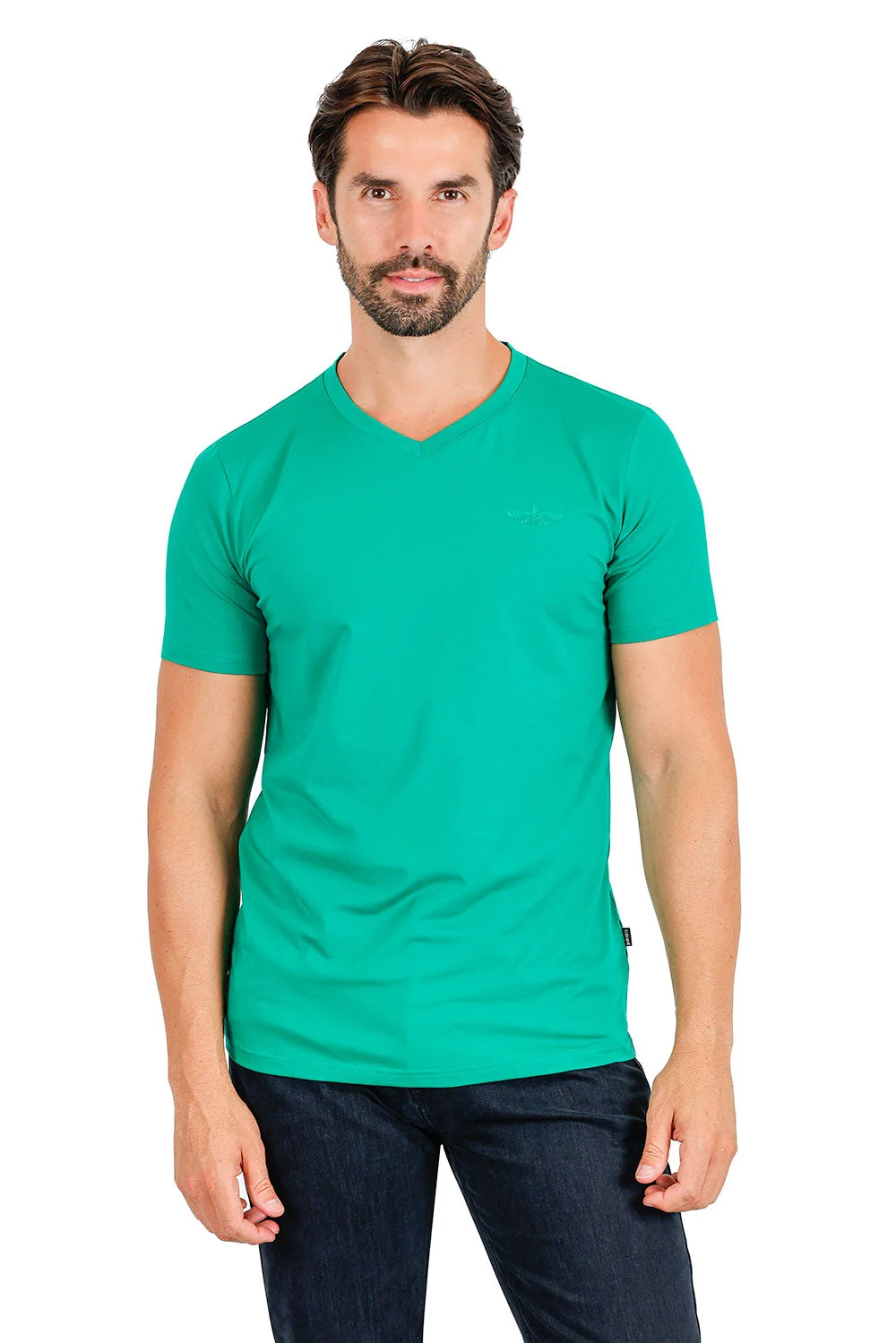 Trendy basics V-Neck T-Shirt - Image 53