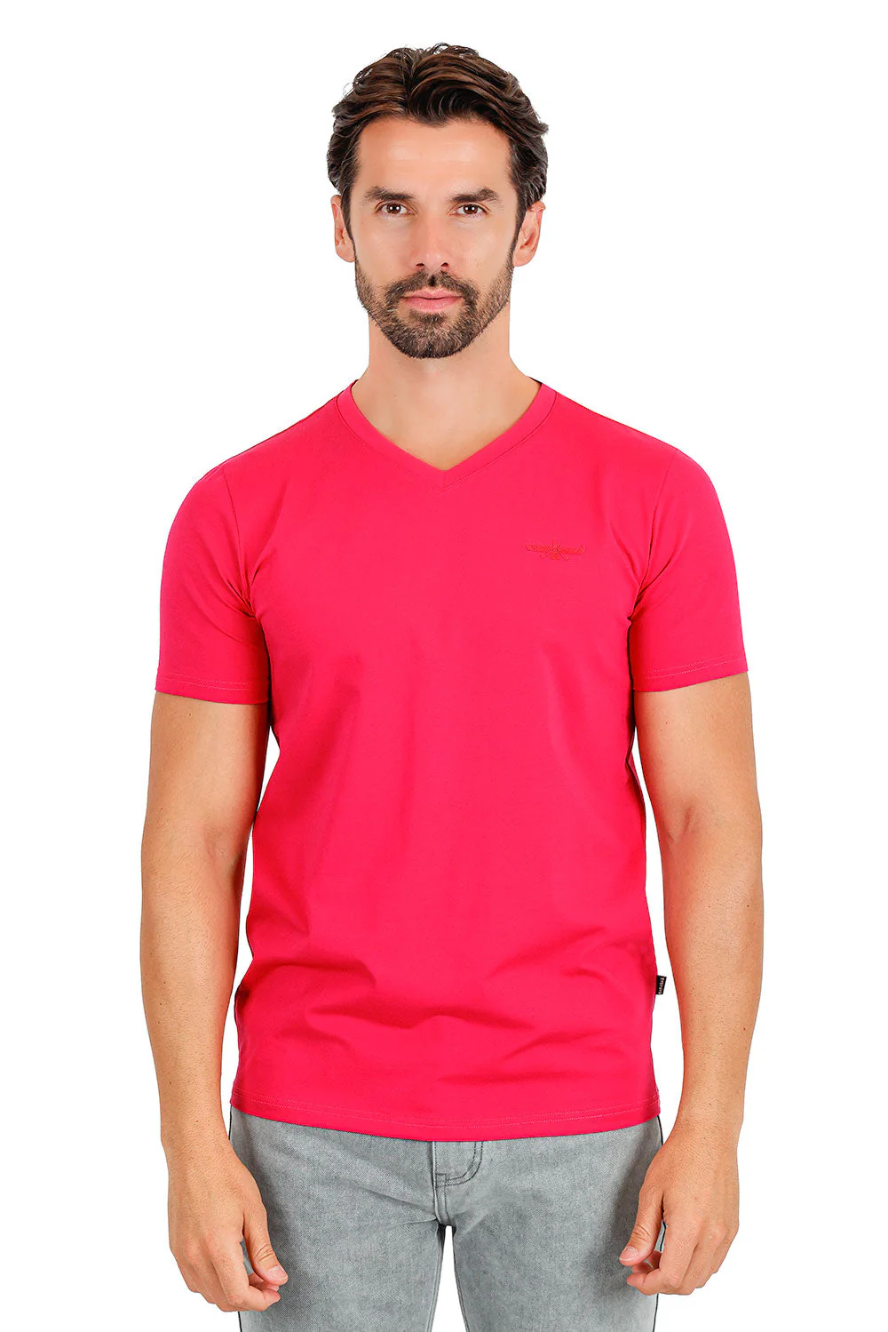 Trendy basics V-Neck T-Shirt - Image 54