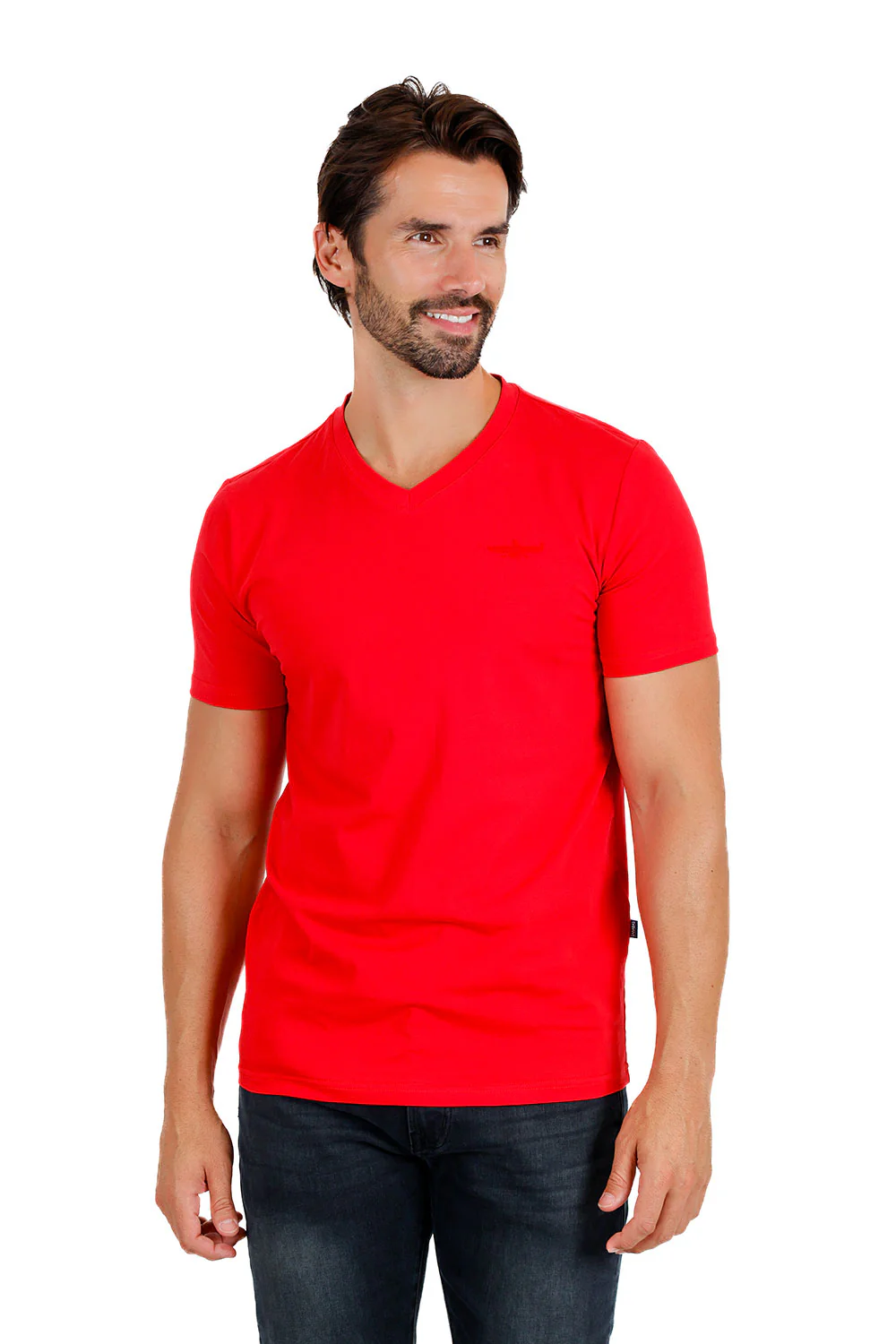 Trendy basics V-Neck T-Shirt - Image 65