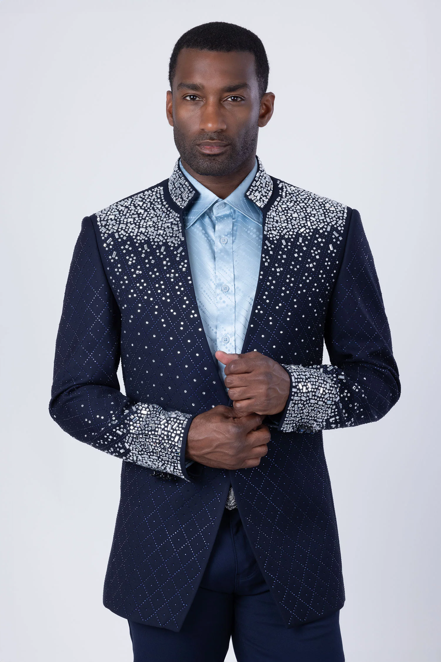 Trivon Rhinestone Blazer - Image 12