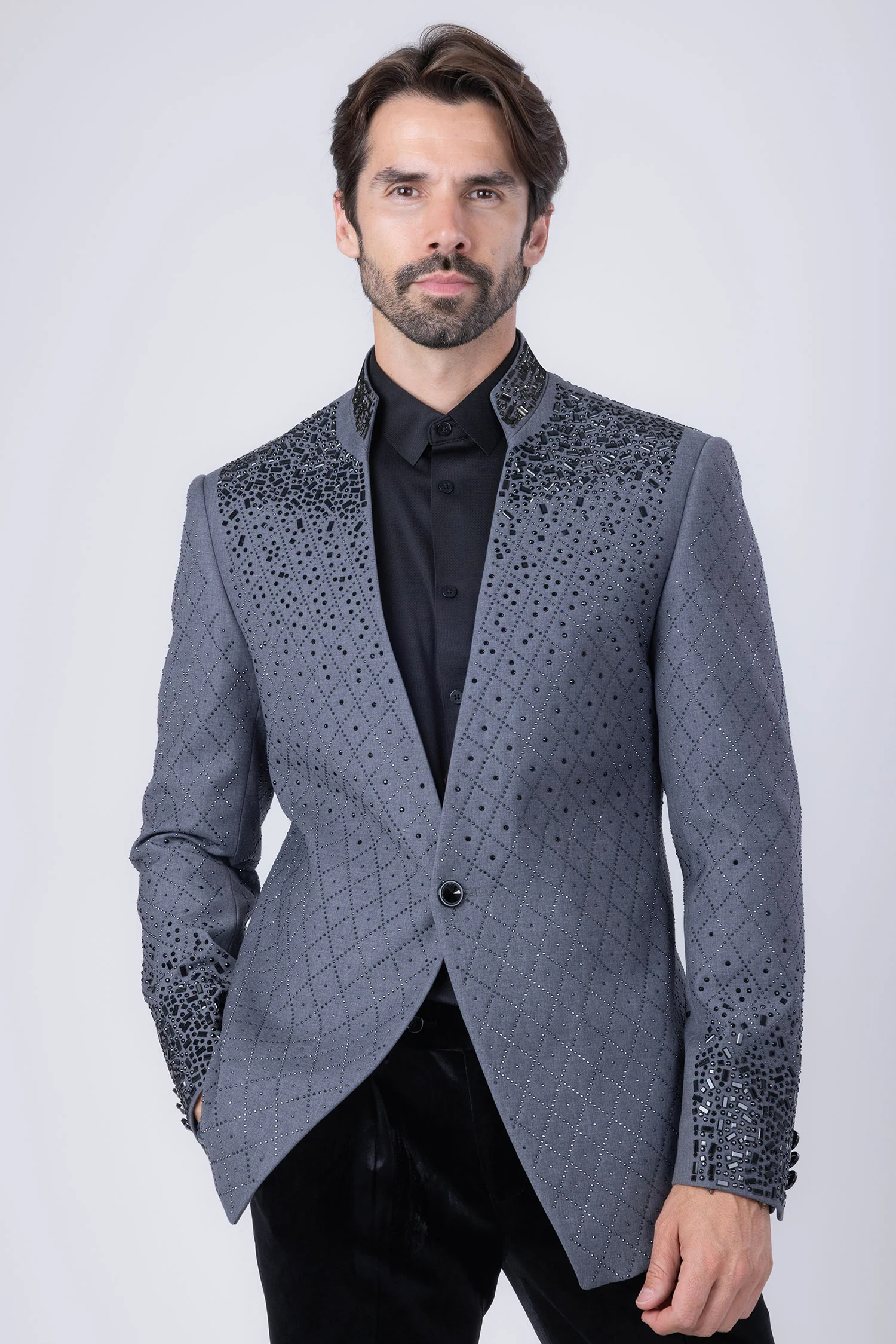Trivon Rhinestone Blazer - Image 33