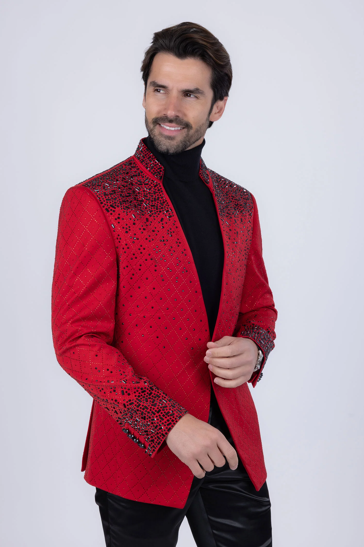 Trivon Rhinestone Blazer - Image 42