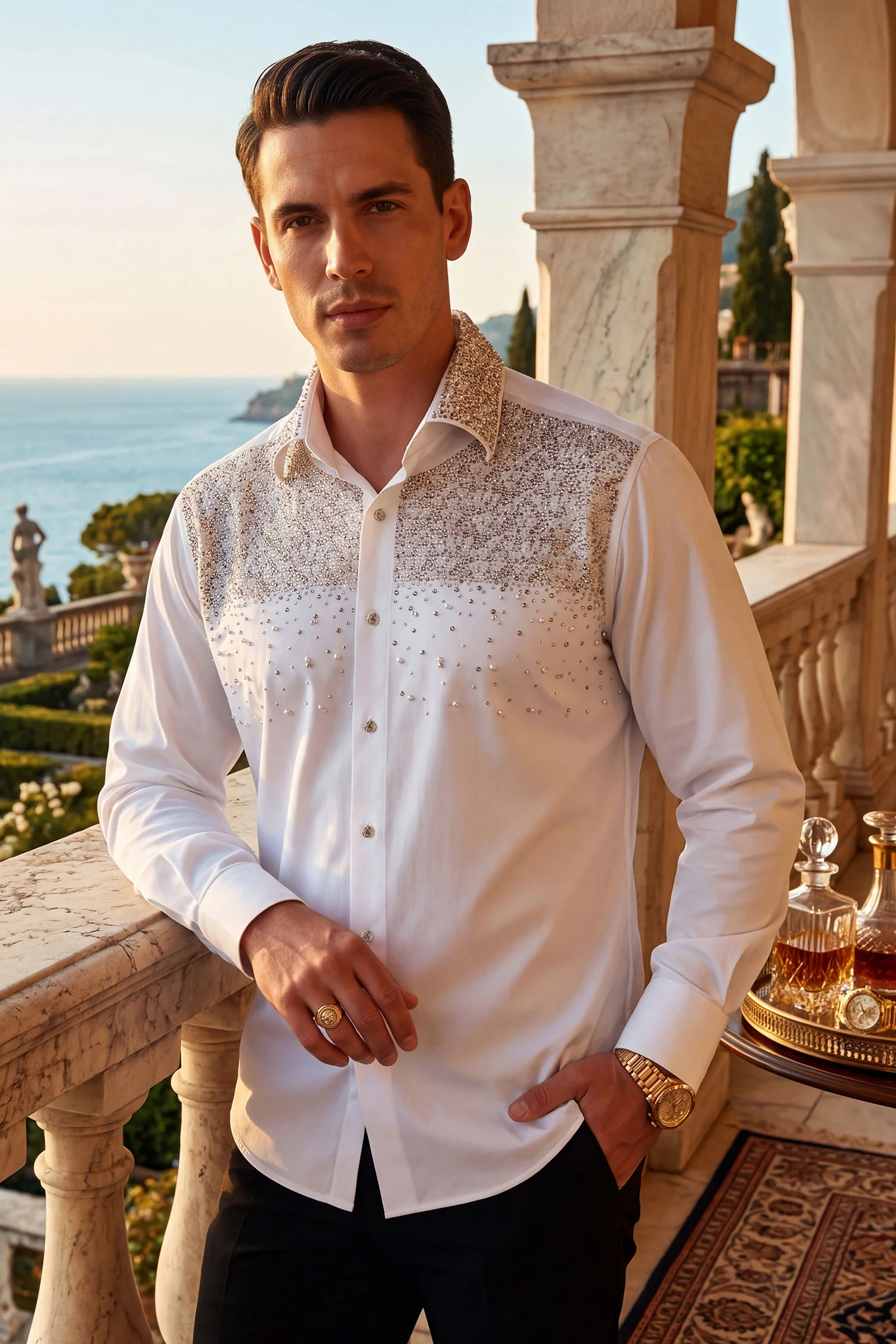 Velona Pearls Long Sleeve Shirt - Image 6