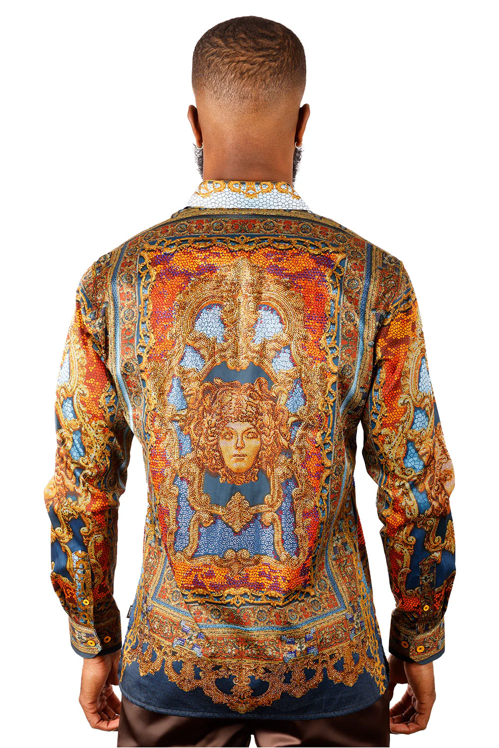 Virago Stone Rhinestone Long Sleeve Shirt - Image 12